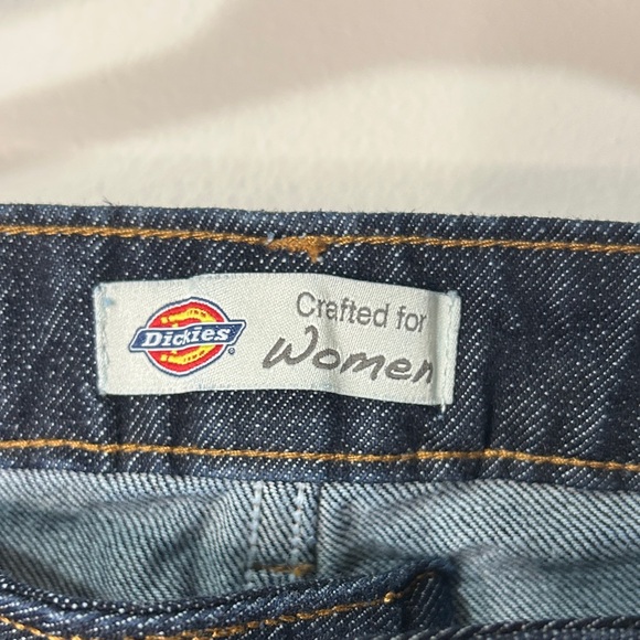 Dickies Blue Denim bootcut Jeans ladies size 6 - Picture 2 of 8